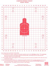 TARGETページ B27E Pink (22440) | GunFun Targets Inc.