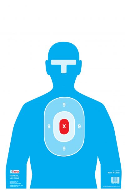 Head and Chest - Blue/Red (23090)