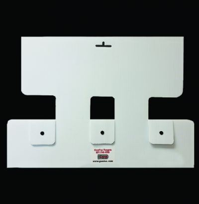 Plastic Three-Clip Target Hanger (62130-P)