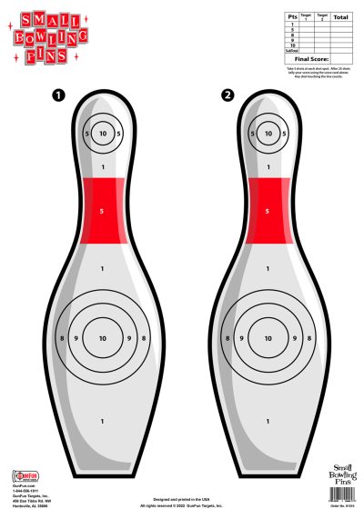 Small Bowling Pins (81010)