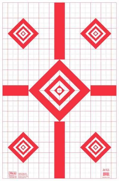 Big 100 Yard Rifle Target (22070)