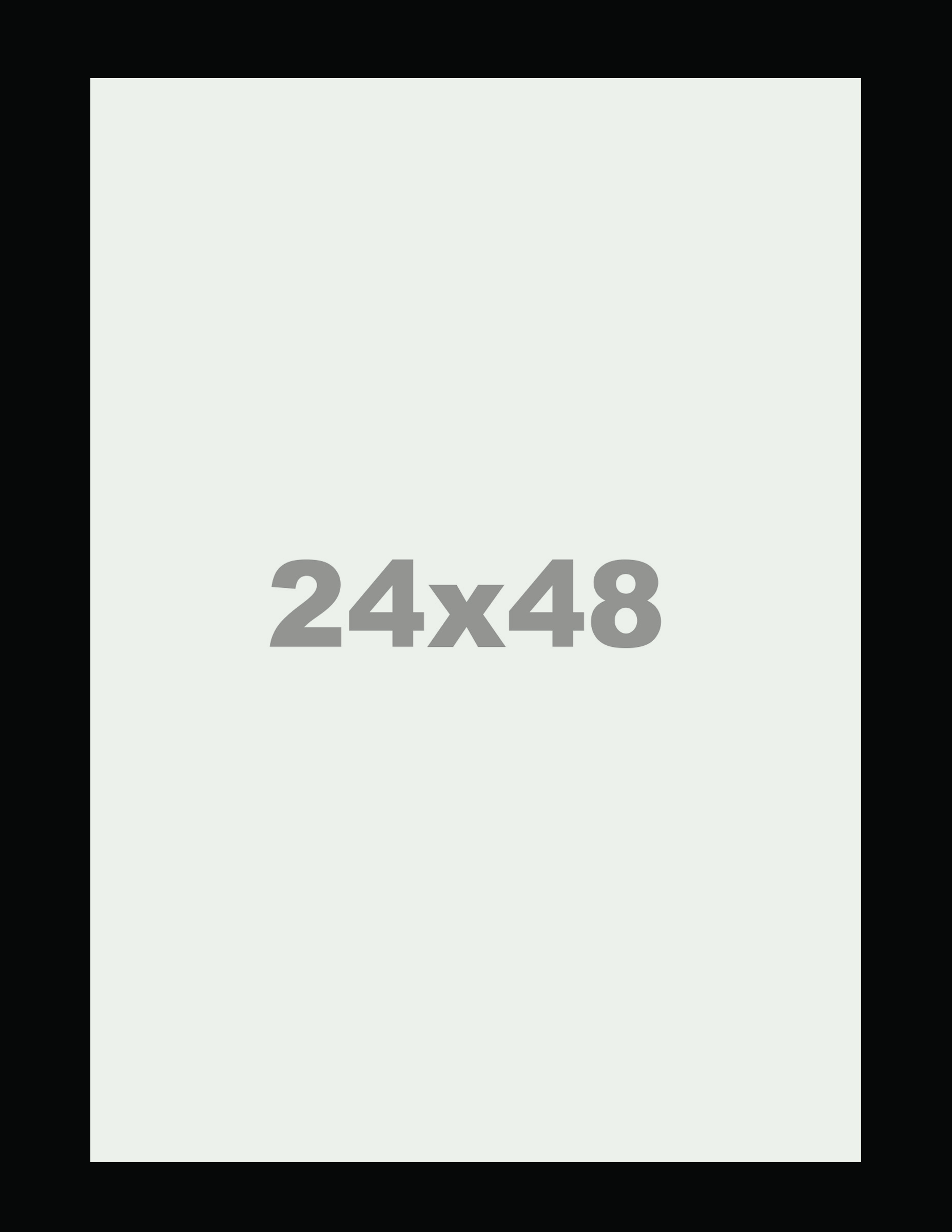 Plastic Target Backers - 24x48 (62310-P)